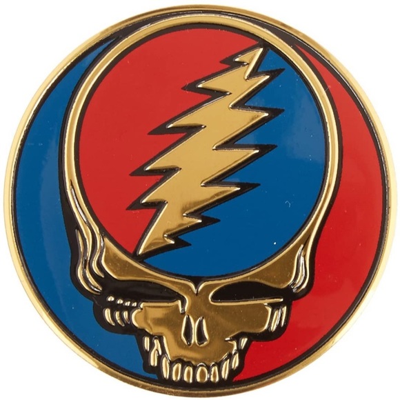 Other - Grateful Dead Stealie Metal Sticker